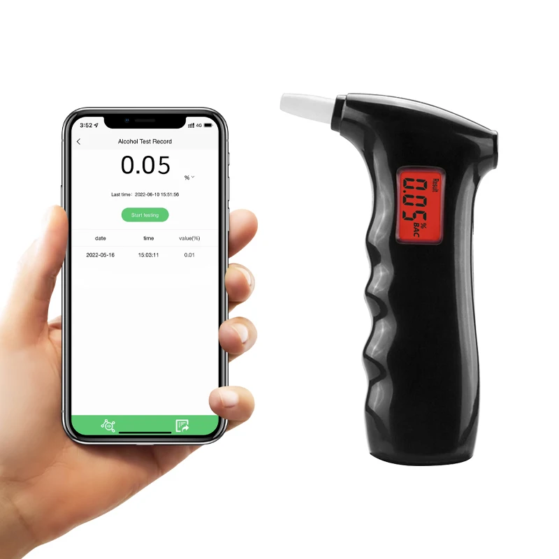 

GREENWON Japan Professional Breathalyzer Wireless Connect to APP Grade Alcohol Tester Monitor Detector