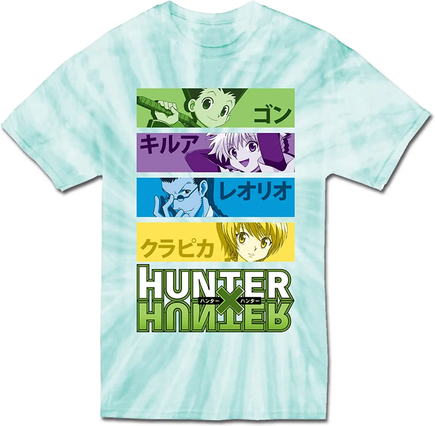 Hunter X Hunter - Group Tie Dye Adult Unisex T-Shirt