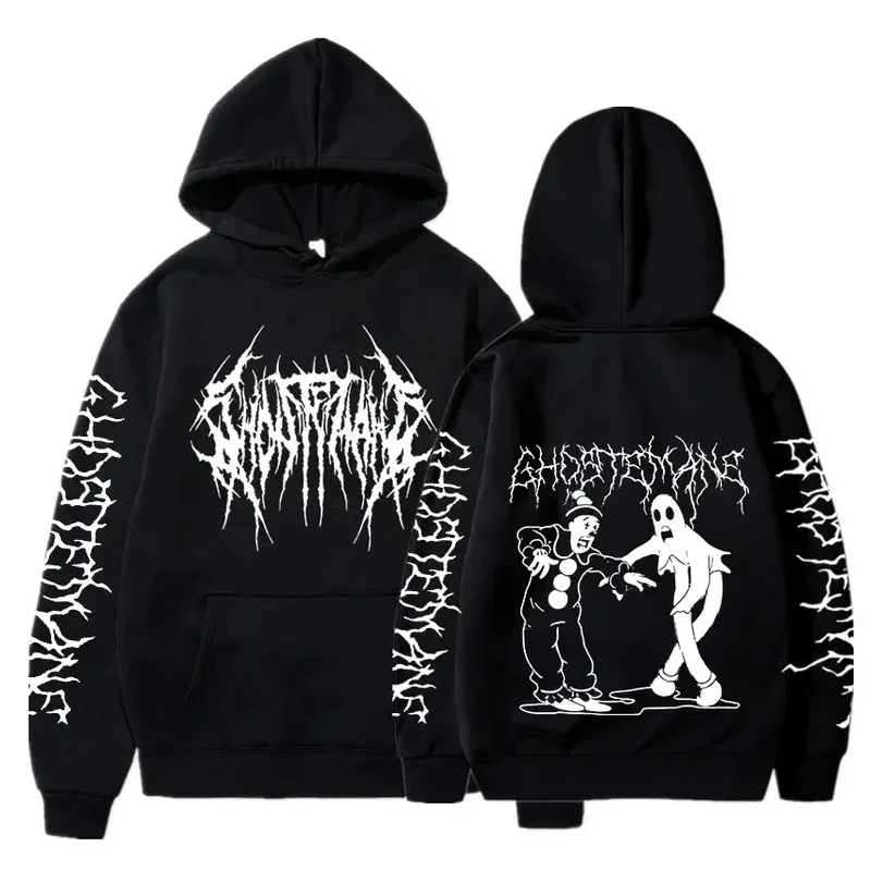 Ghostemane Hoodies Men Women Fashion Hoodies Kids Hip Hop Hoodies Sweatshirts Men's Clothing Rapper Sweats Gothic Coats Boy