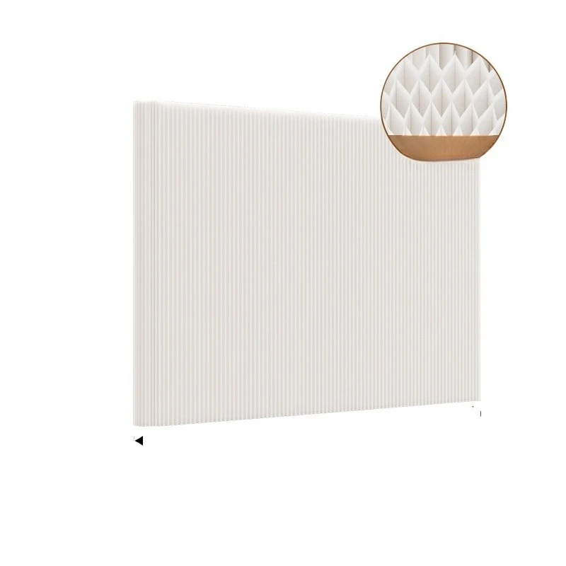 

Screen soft partition paper wall living room entrance folding movement