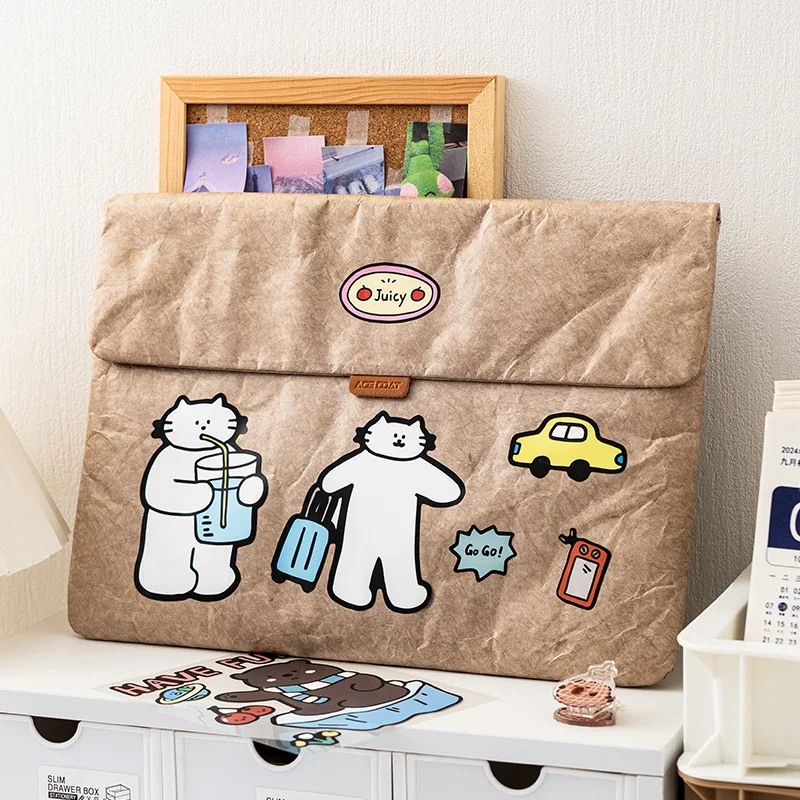 الإبداعية الكرتون ملصقات الزخرفية DIY المواد Ins الرياح حساب اليد لطيف الدب الحيوانات الأليفة الأطفال ملصقات حساب اليد #4