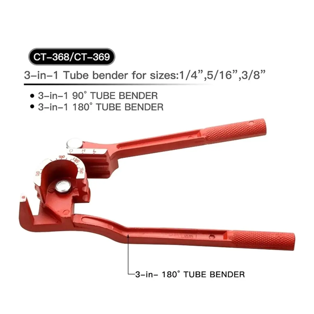 2026 New Manual Pipe Bender, Three-Slot Pipe Bender, Air Conditioning Copper Pipe, Aluminum Pipe Manual Pipe Bender