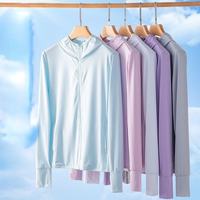 Ice Silk Coat Ultra-thin Breathable Sunscreen Clothing UV Protection Clothing For Men and Women Hoodie Sweatshirt Hoodie