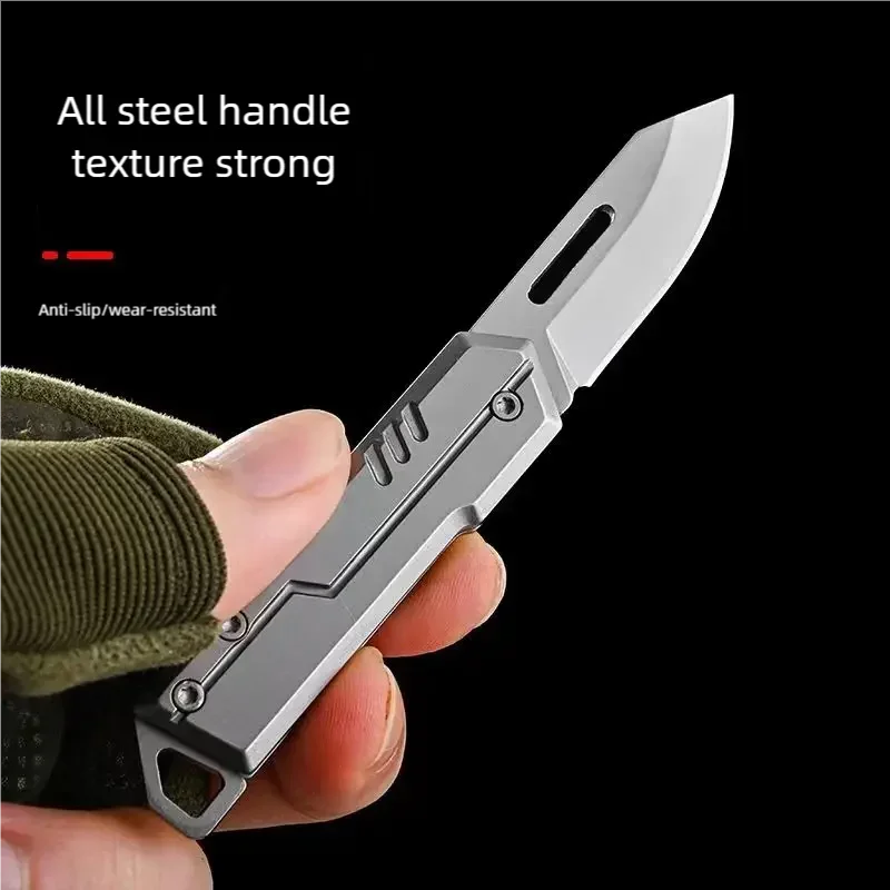 Folding Outdoor Pocket Knife，High Hardness Camping Mini Knife，Multi -purpose Fruit Knife，Applicable To Outdoor,Travel Survival