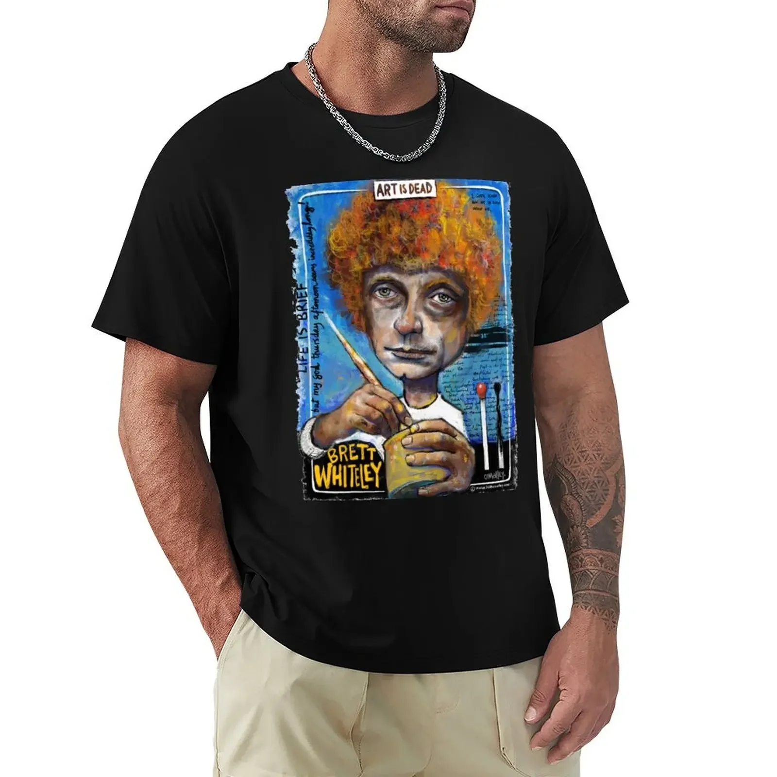 Artist Brett Whiteley T-Shirt custom shirt shirts graphic tees clothing for men