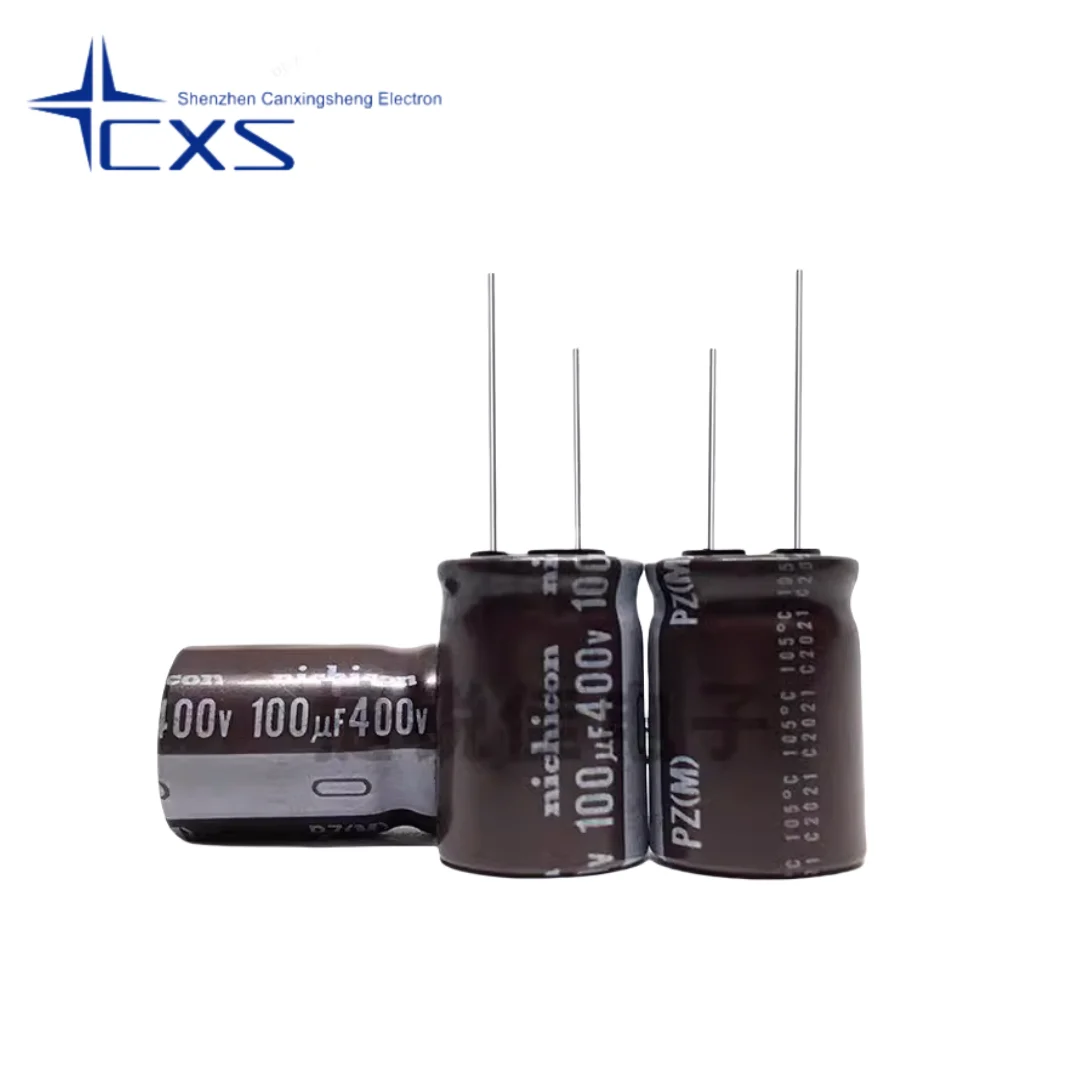 5pcs 400V 100UF 18*25/30/35 Japan Nichicon Capacitor 100UF400V Long Life Electrolytic Capacitor