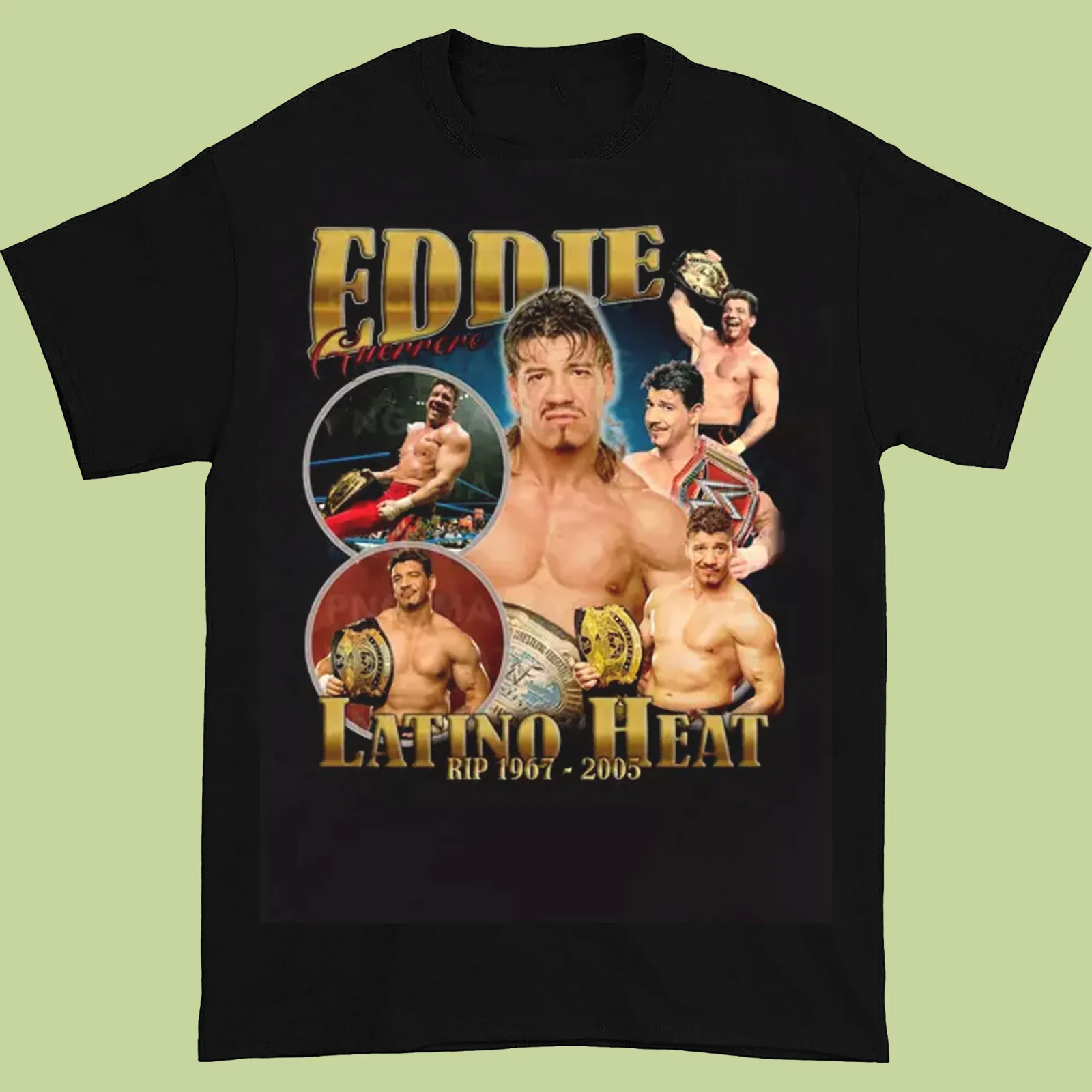 

Eddie Guerrero Latino Heat Unisex Cotton Tee For Fan All Size T-shirt S5566