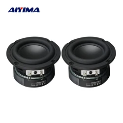 AIYIMA 3 Inch Portable Subwoofer Speaker 60W Power 4 Ohm Big Voice Coil Steel Cannon DIY Audio Sound Bass Loudspeaker Home