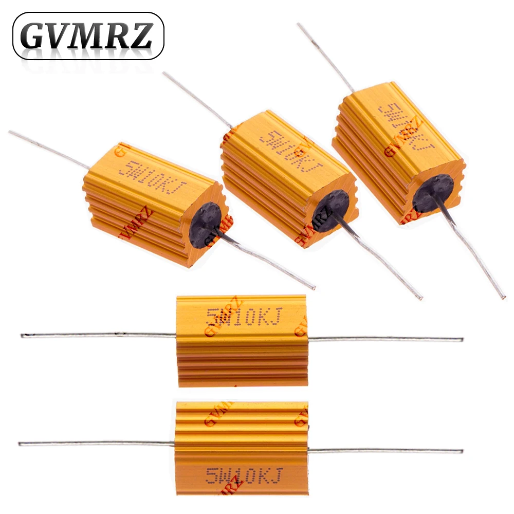5W Aluminum Housing Power Resistor Wirewound Resistor Assort