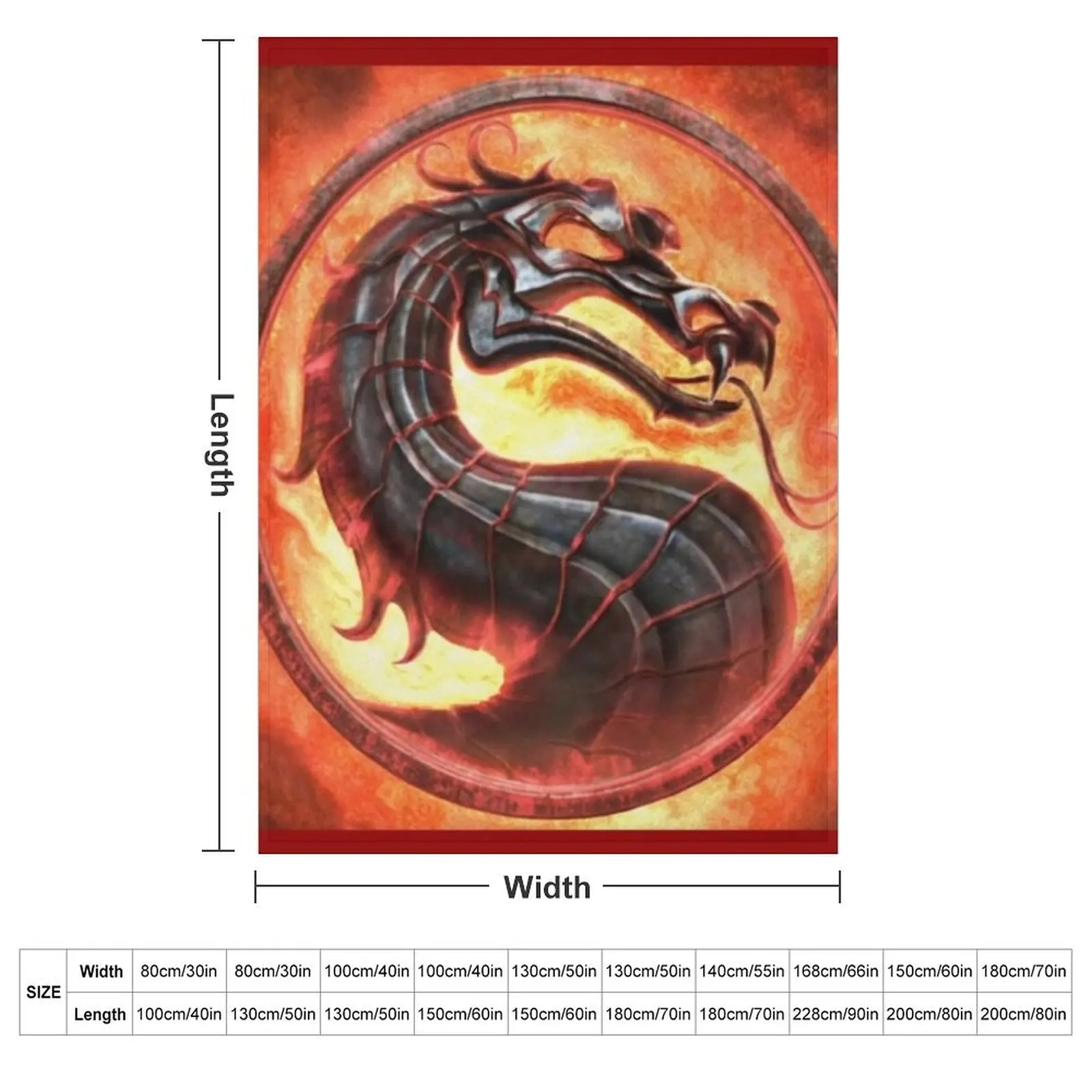 Mortal kombat sega Throw Blanket anime Soft Big Plaid Beach Luxury Brand Blankets For Baby Blankets