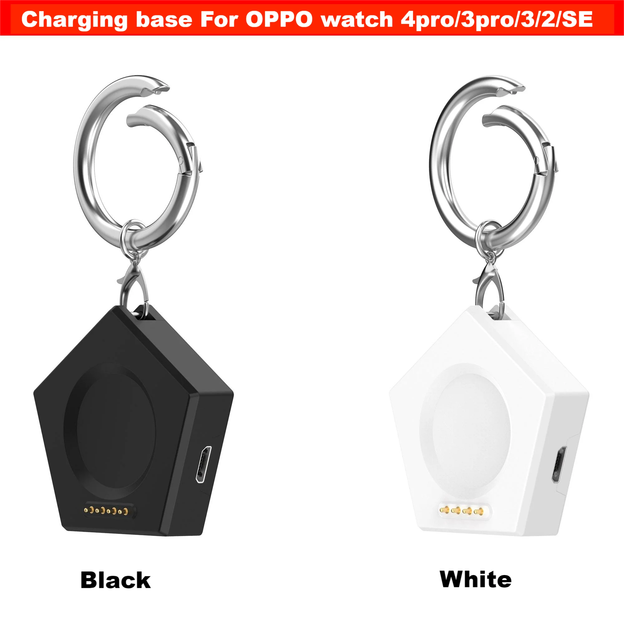 Charging Base for OPPO Watch 4Pro 3Pro 3 2 SE Adapter for OnePlus Watch 3 2 Magnetic Charger Accessories