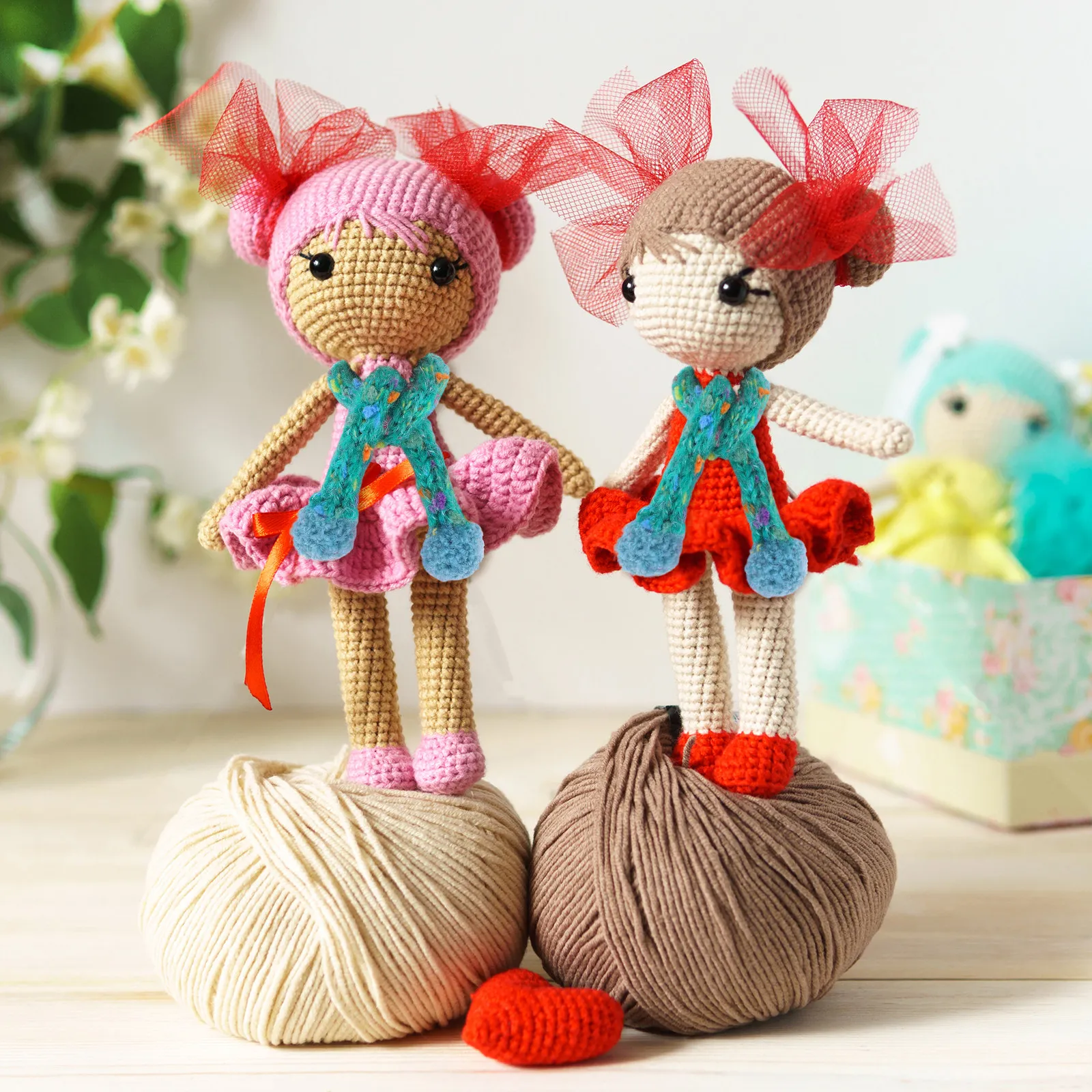 8PCS Soft Yarn Winter Tiny Accessories for Christmas Scarf Snowman Mini Craft Bulk Bulk Mini Christmas Scarf Toy