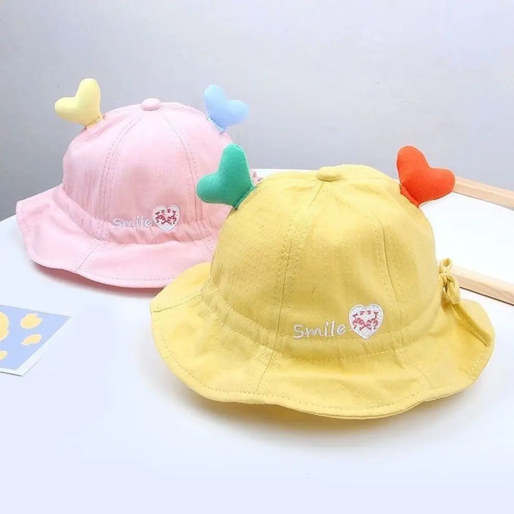 

Anti-UV Soft Kids Fisherman Hat Cartoon Cotton Children's Cap Sun Protection Cap Boys Girls