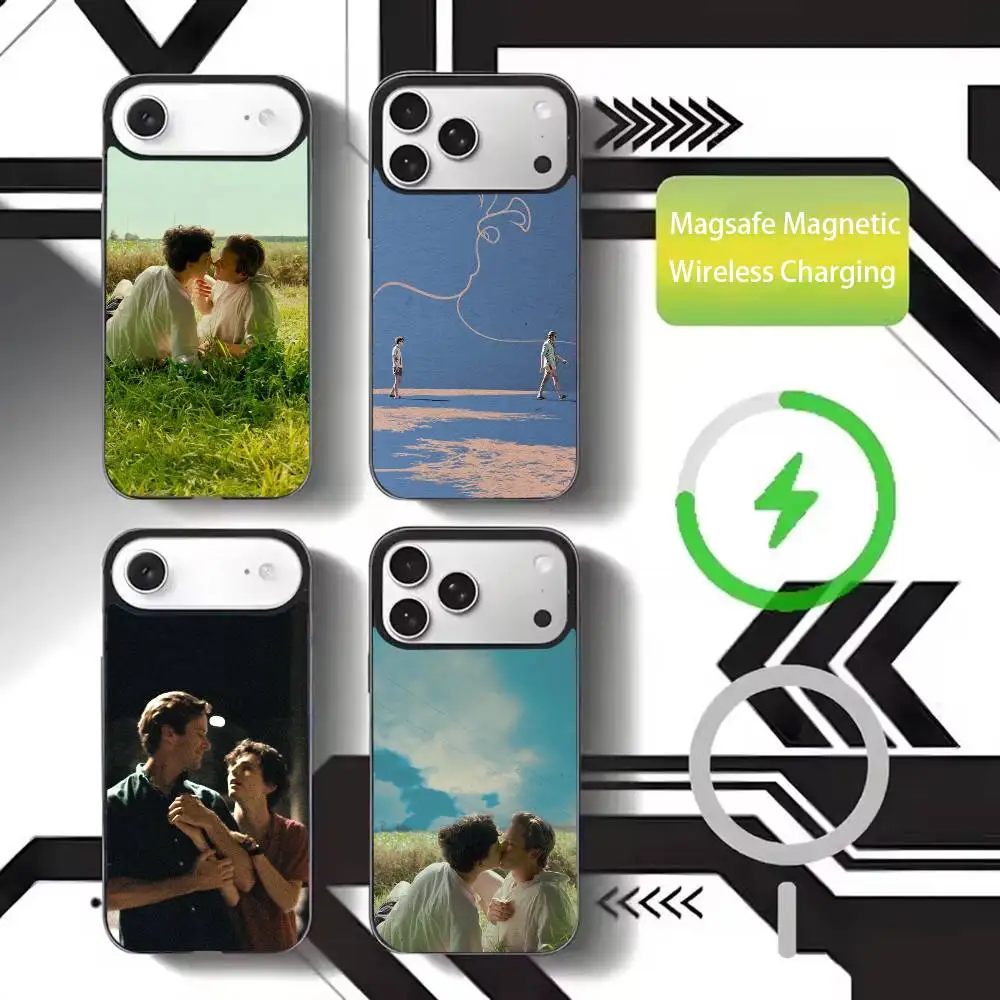 

C-Call Me By Your Name Film Phone Case For iPhone17,16,15,14,13,12,11 Plus,Pro Max Magnetic For Magsafe Wireless Charging