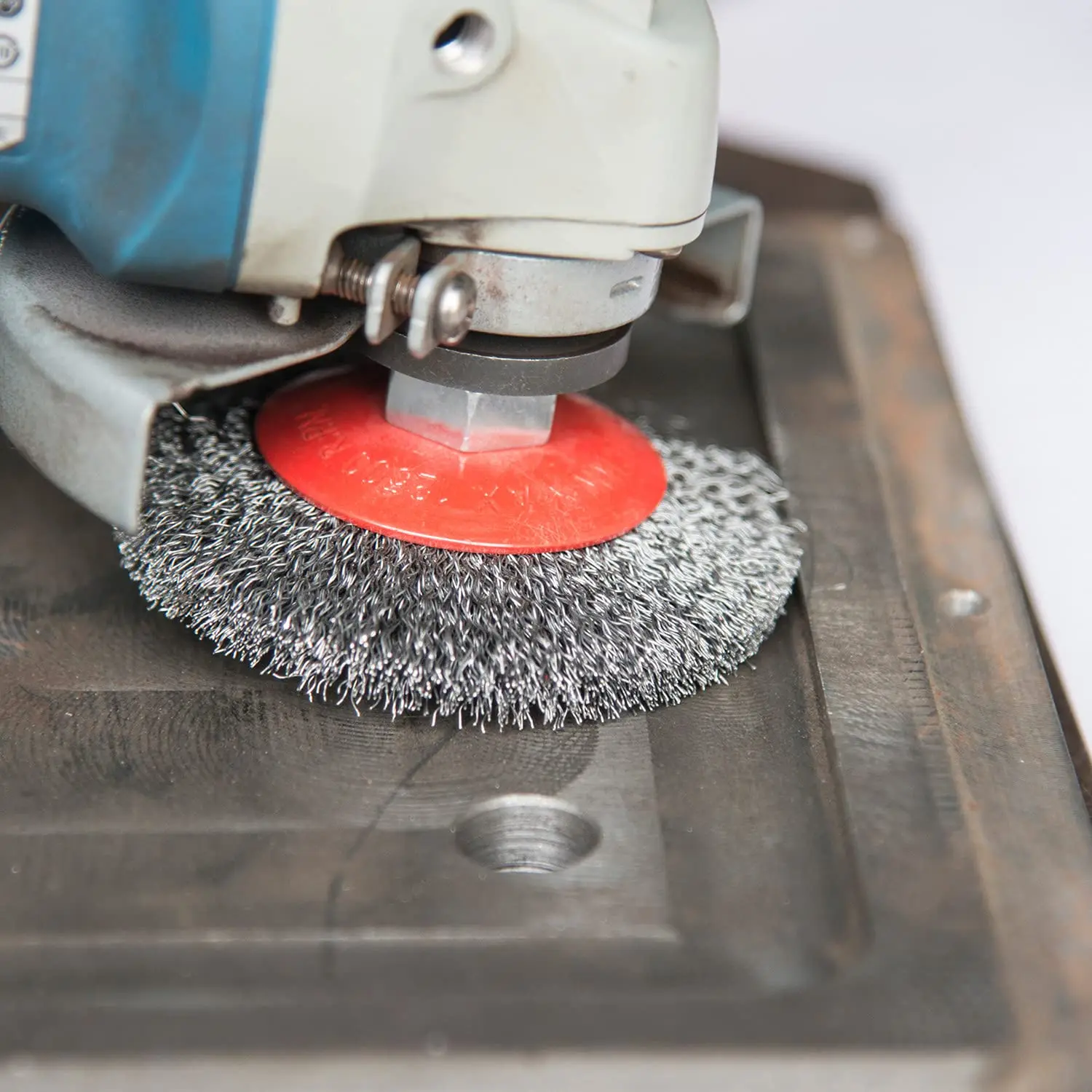 SI FANG 4 Inch 100mm Stainless Steel Wire Wheel Brush for Bench Grinder - Abrasive Polishing Cleaning Paints Tools & Parts