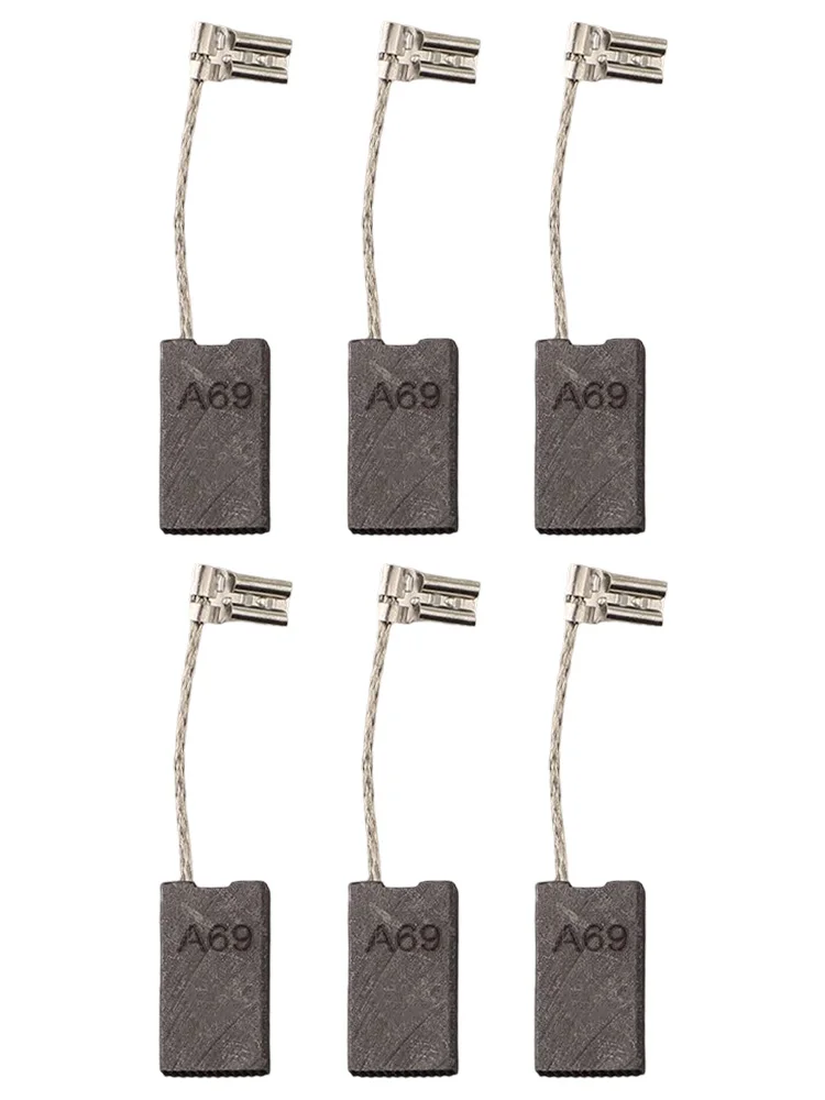 Innovative Design Carbon Brush Set (6pcs) compatible with a range of For Bosch rotary hammers featuring part number 1617014138
