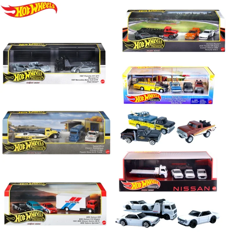 Hotwheels Hot Wheels محاكاة نموذج سيارة سبيكة الأسطول الكلاسيكي مناسبة لهدايا عيد الميلاد كديكور سطح المكتب #1