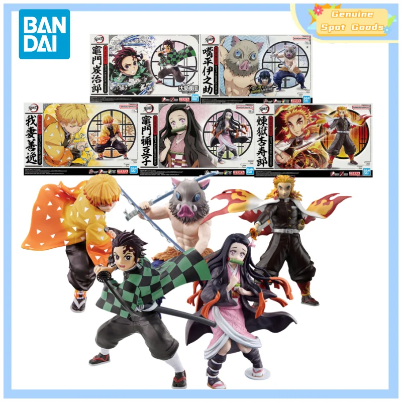 

Подлинная сборка Bandai Demon Slayer Agatsuma Zenitsu, аниме-фигурки, модель, фигурка, коллекционный подарок для игрушек, хобби, детей