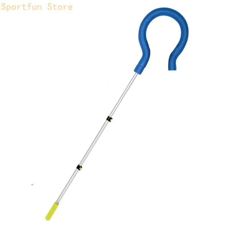 Adjustable Volleyball Spikes Trainer with Hook for Independent Attack Work X7JD