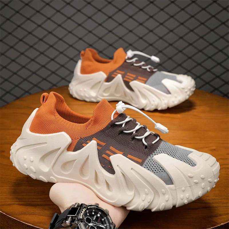 

Men's Large Size Outdoor Hiking and Running Shoes Comfortable Casual Versatile Fashionable Sports Shoes for Couples Training