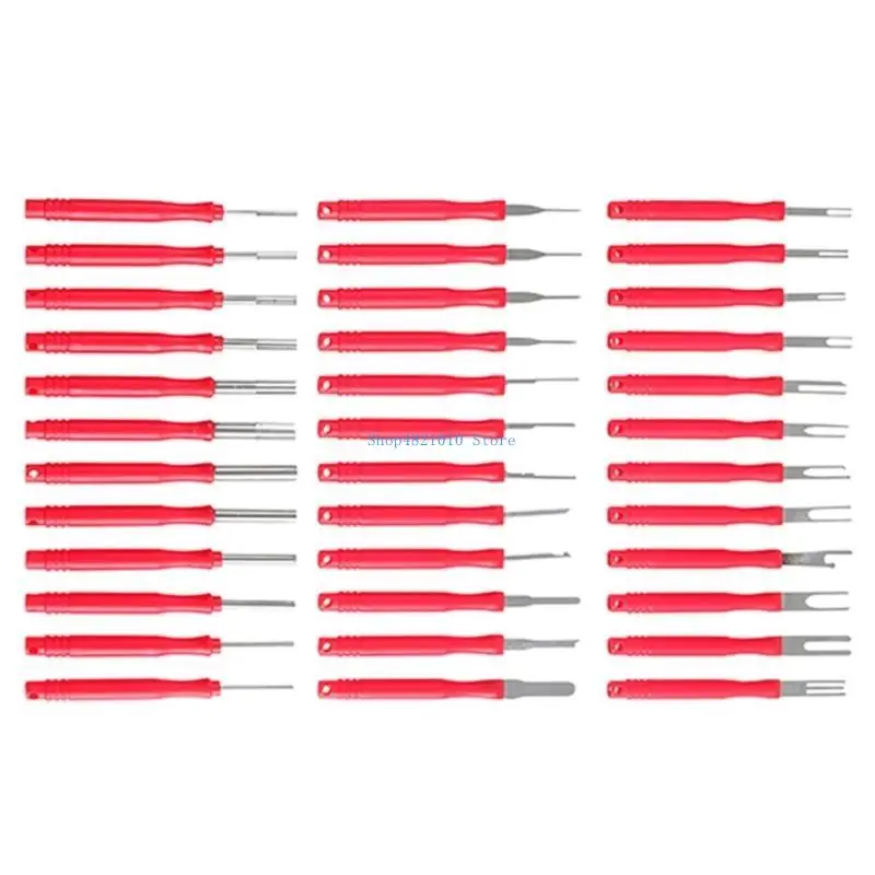 

T3LF Car Terminal Removal Tool Set Electrical WirePlug ConnectorPin Extractor