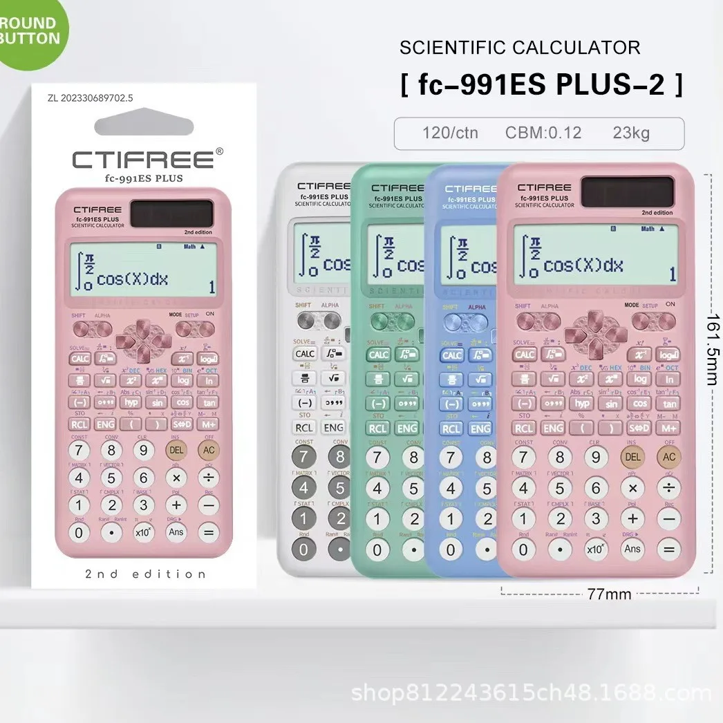 FC-991 ES PLUS Multifunctional Science Function Calculator-417function Specially Designed for Student Exams 2026 Calculators