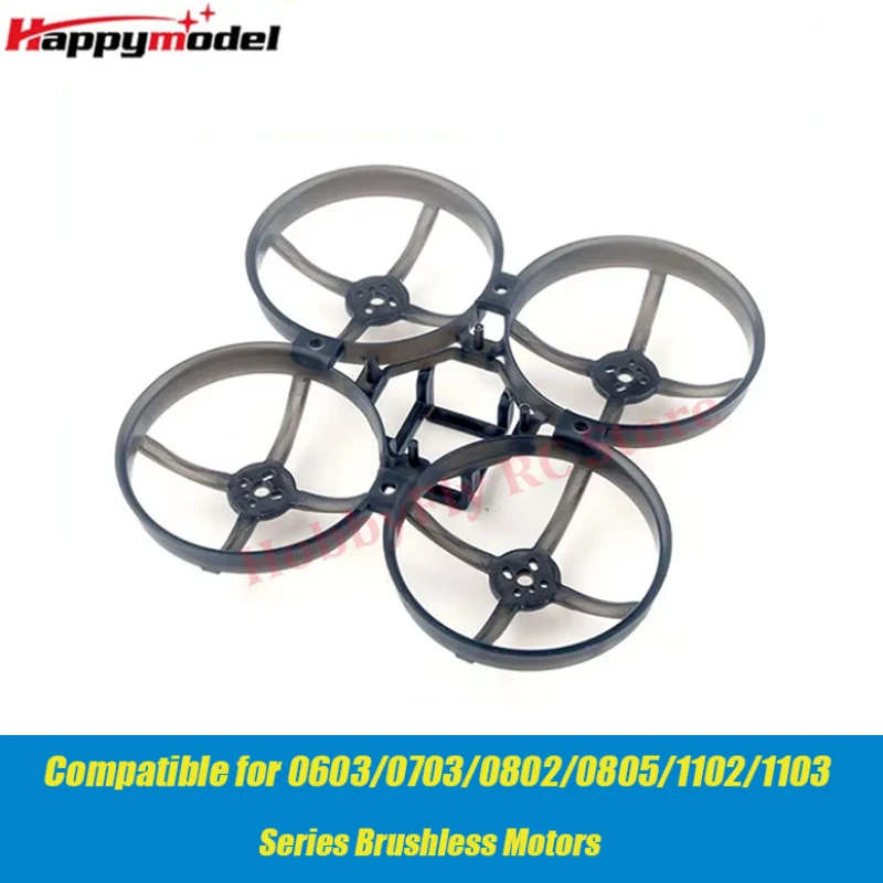 HappyModel Mobula8 85mm marco FPV sin escobillas para 0603 0703 0802 0805 1102 1103 Motor sin escobillas FPV Tinywhoop 2-3S Drones