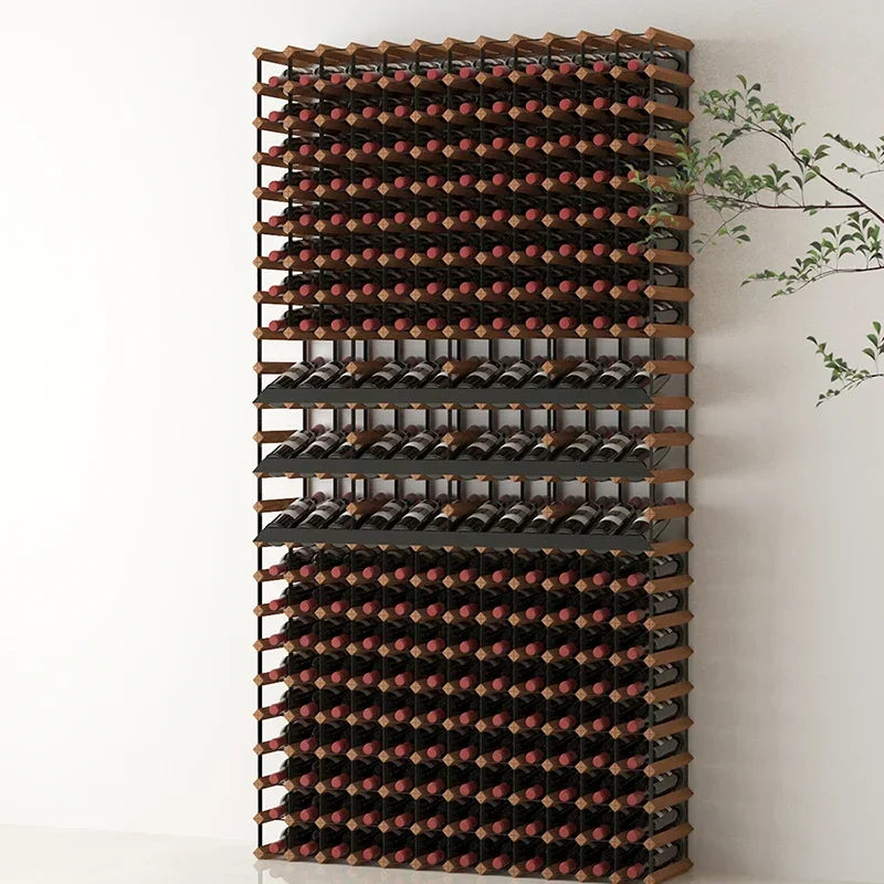 

Wine Cabinet Living Room Bottle Storage Simple Club Furniture Bar Shelf Wall Mounted Stockage Vin Modern Home Traditional Unique