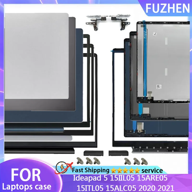 New For Ideapad 5 15IIL05 15ARE05 15ITL05 ALC05 2020 2021 LCD Back Cover/Front Frame/Hinge Top Cover