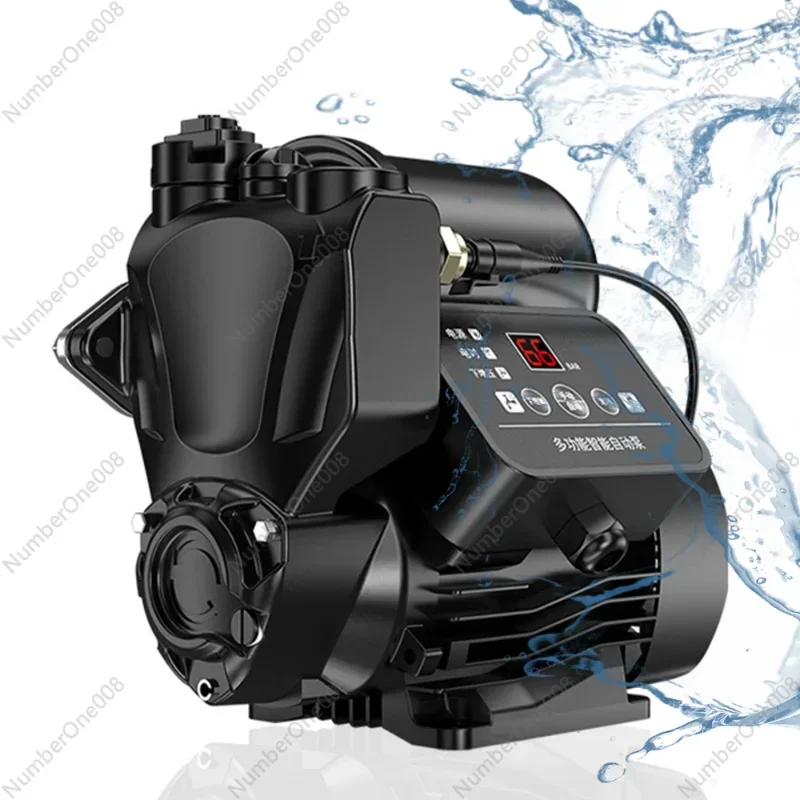 

Fully Household Domestic Home Intelligent Digital Display 0.8kw 1hp Smart Silent Booster Water Self Priming Pump 800w