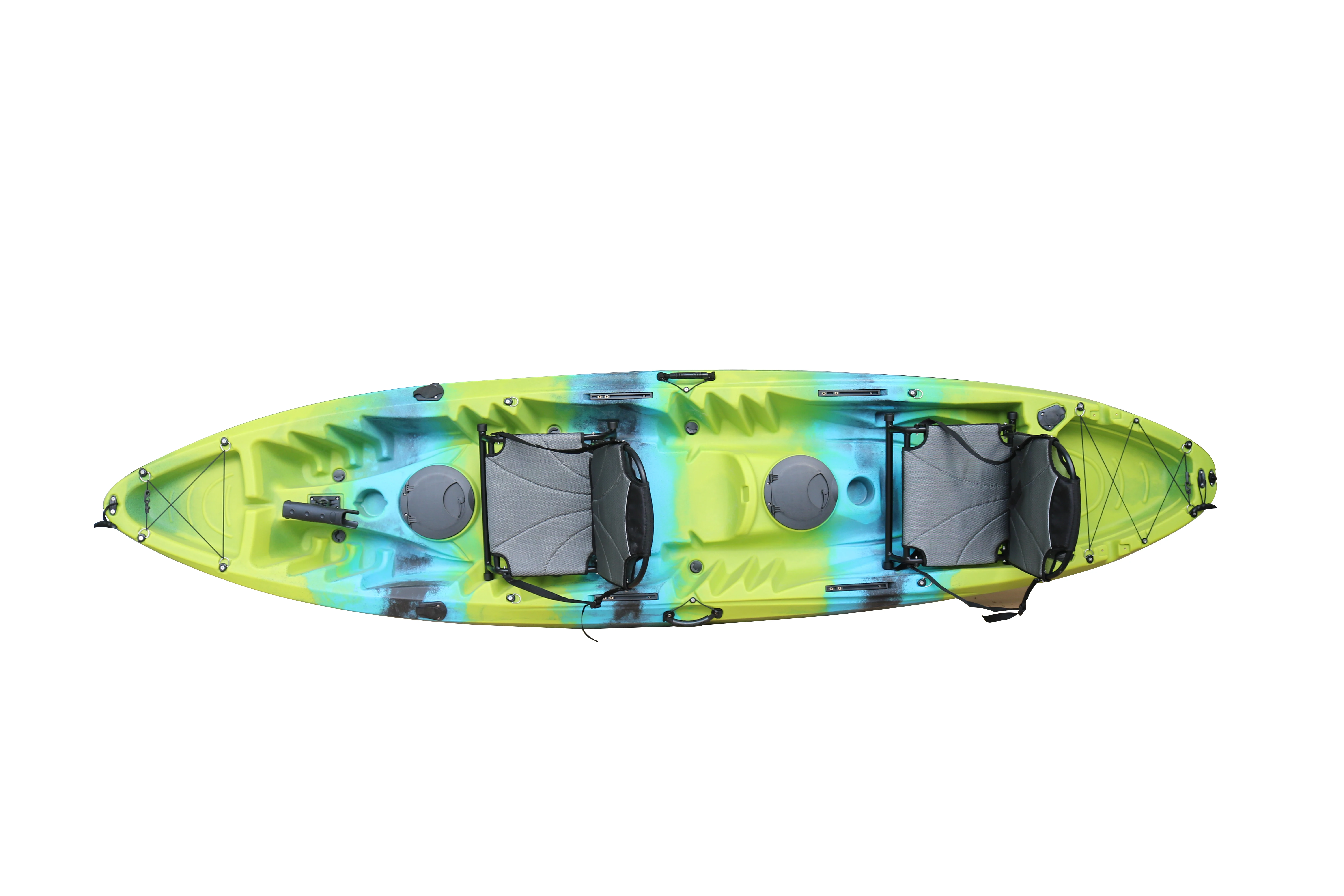 Vicking New Double Kayak Sale Plastic Boat Fishing Sea 2 Seats Canoe Family Kayak
