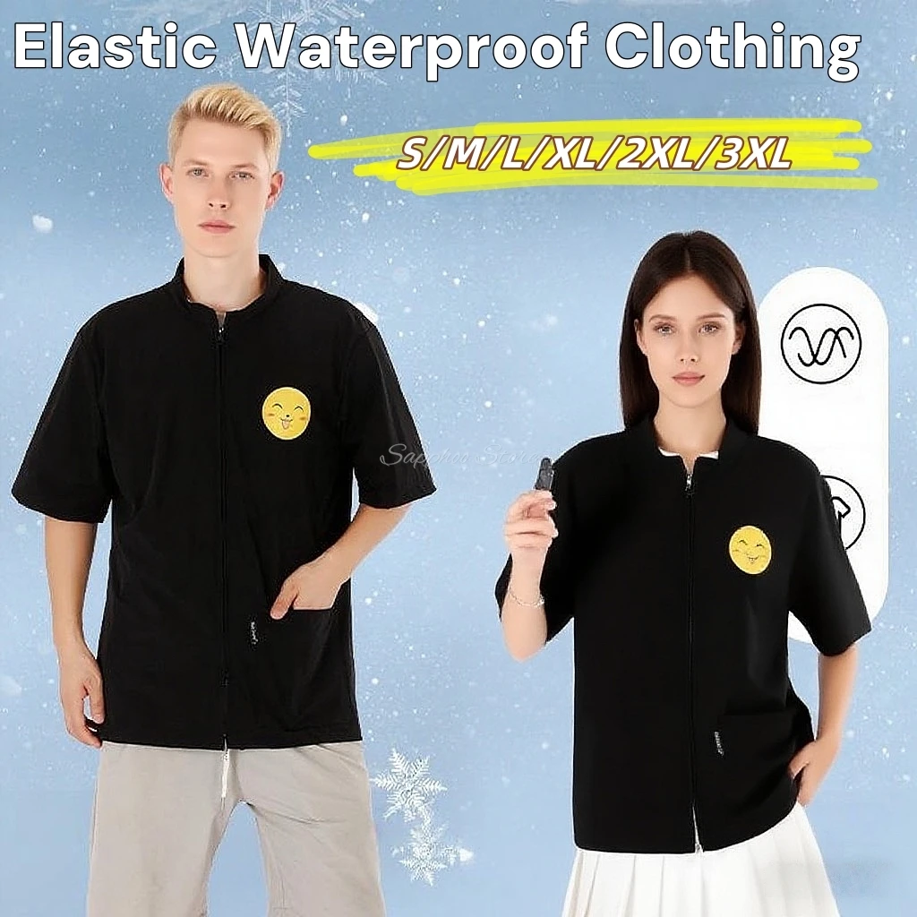 Pet Grooming Elastic Quick Drying Work Clothes S/M/L/XL/2XL/3XL Hair Stylist Cat Dog Antibacterial Anti-static Waterproof Apron