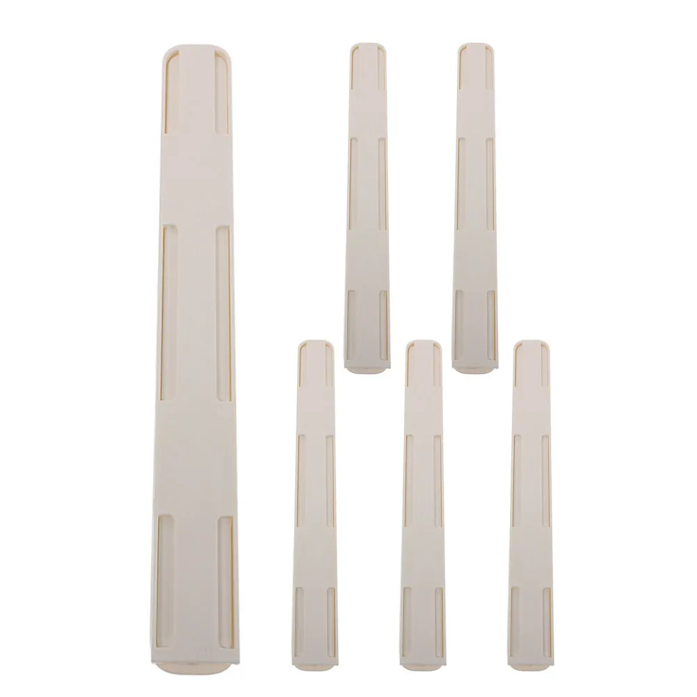 6Pcs Cabinet Drawer Slides Adjustable Pull Out Rails Smooth Operating Slides for Kitchen Bedroom Rv Furniture Hardware Parts