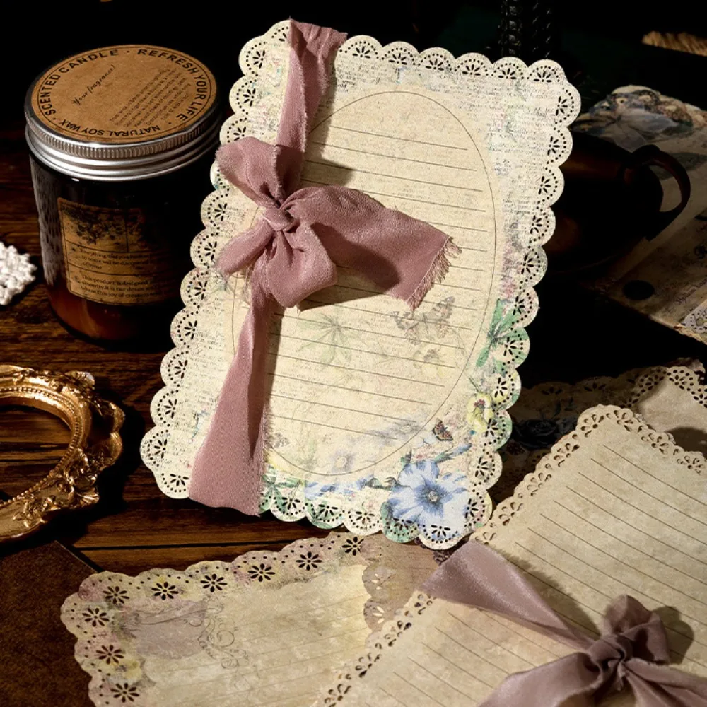 

Scrapbook Materials Vintage Floral Lace Paper Decorative Paper Vintage Paper Lace Flowers Material Paper Vintage Pattern