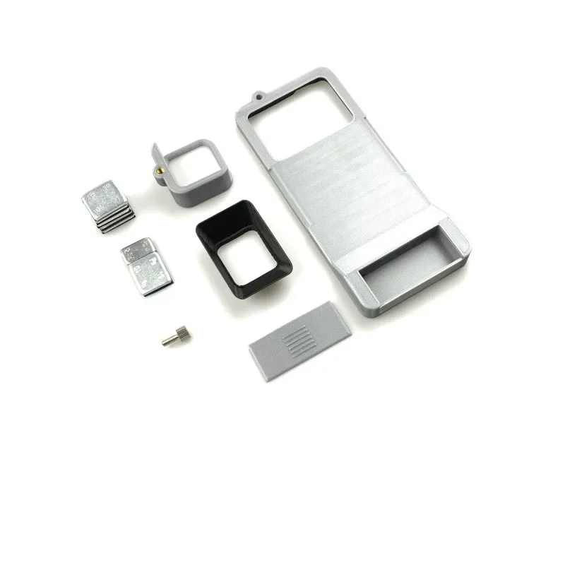 Para Gopro Hero 5 6 7 8 / DJI OSMO Placa adaptadora de montaje para cámara de acción soporte de peso de grupo de equilibrio para DJI Osmo Mobile 3 Gimbal