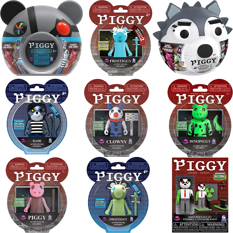 

Original PIGGY Action Figures Horror Games Toys Series 2 Collectible Models Toys for Boys Anime Figurine Surprise Boys Toys Gift