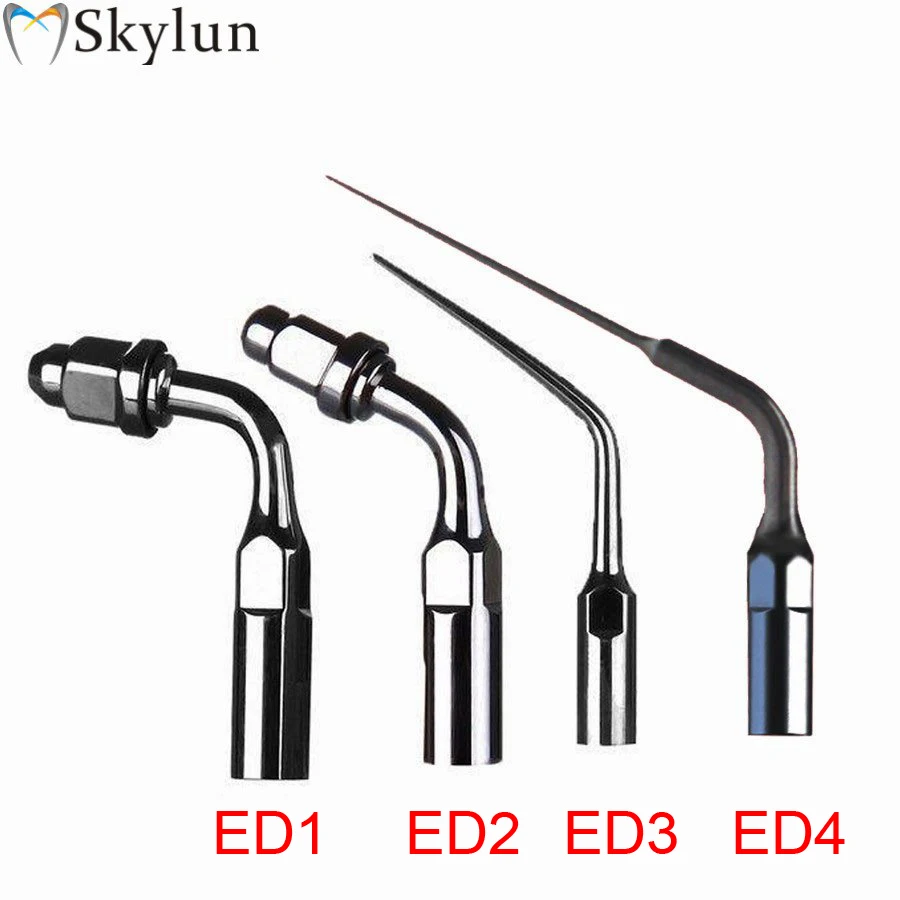 

Oling 10PCS Dental Ultrasonic Piezo Scaler Tips Endodontic Endo Tip ED0 ED1 ED2 ED3 ED4 ED5 ED10 ED14 ED3D ED4D Fit SATELEC DTE