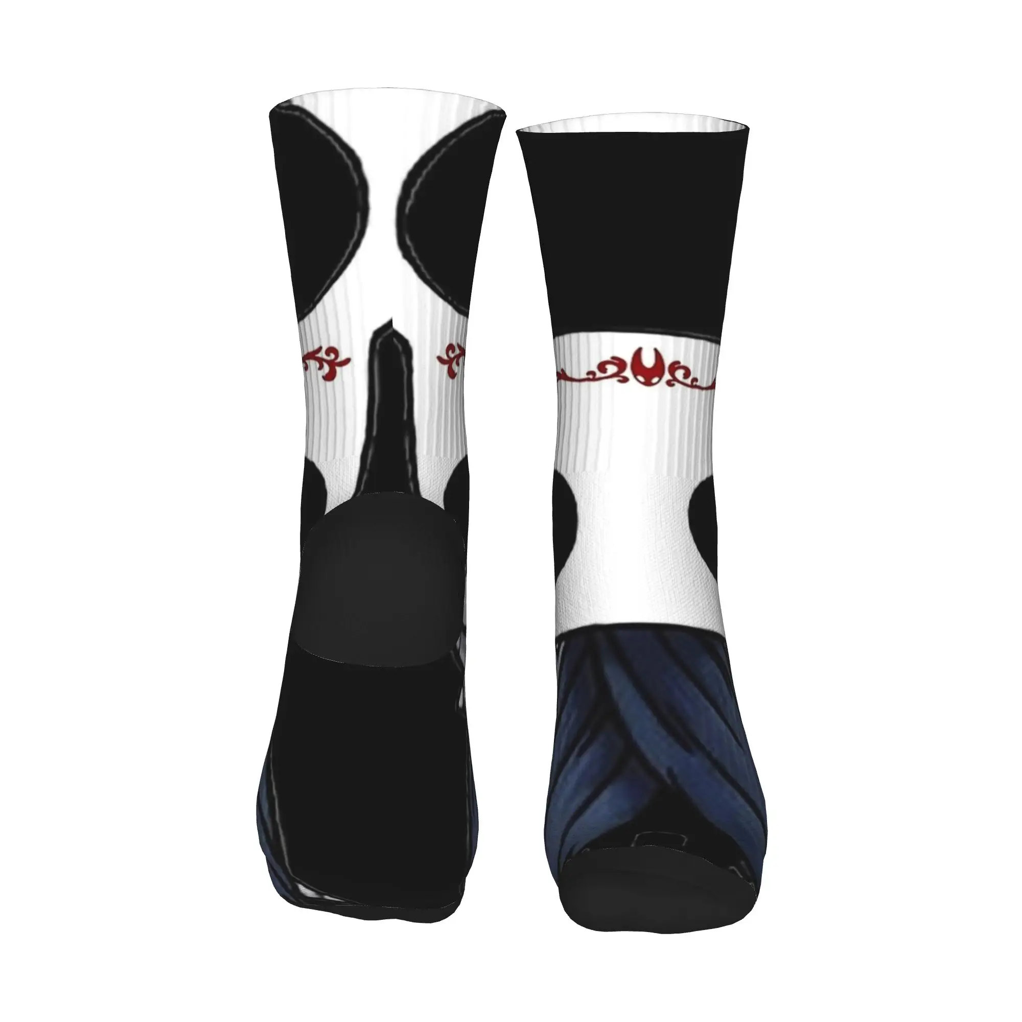 ホロウナイト ザ・ナイト シルクソングソックス 抗汗ストッキング 大人男性用 中柔らか アウトドアソックス 冬ファッション柄ソックス