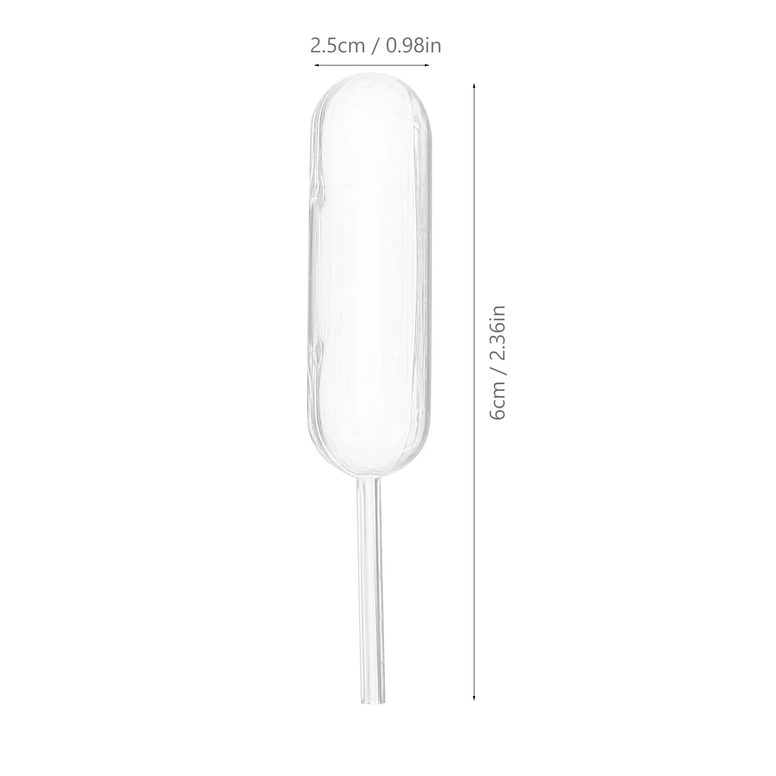 

2 Bags Cupcake Jam Pipettes Mini Droppers Clear Color Easy Use for Cupcakes Dessert Ice Cream Decoration Liquid Droppers