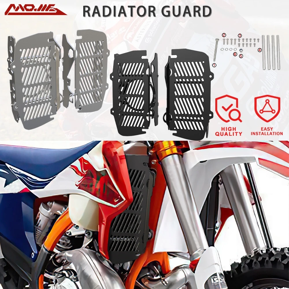 

FOR EXC XC SX SX-F XCW TPI 2T 4T 125 150 250 300 350 450 500 2019 2020 2021 2022 20232024 Motorcycle Radiator Grille Guard Cover