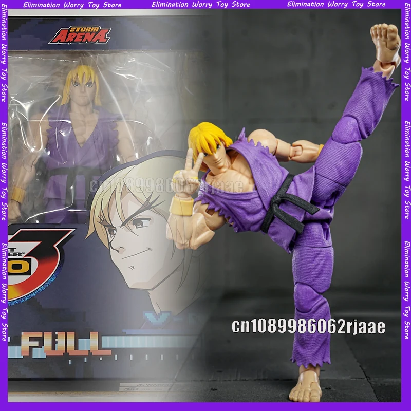 

Storm Toys Street Fighter 3 Action Figure 2025 Wf Exhibition Limited Version Original Collection Ryu Ken Pvc Model New Toy Gift