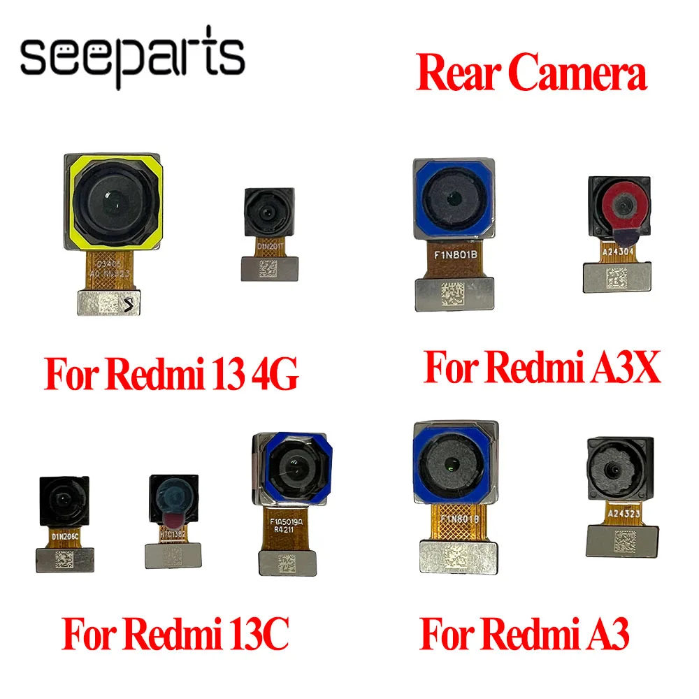 For Redmi A3 A3X 13C 13 4G Front Camera Flex Cable,For Redmi A3 A3X 13C 13 4G Rear Camera Flex Cable Replacement Parts