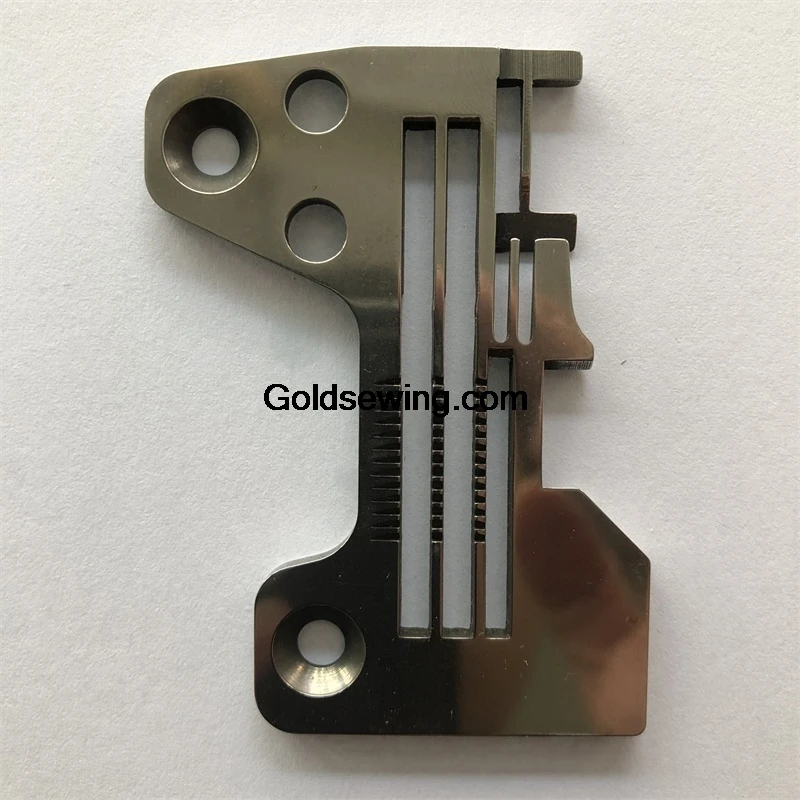 R4305-J6E-E00 R4305-J6E-E00(ZS) Needle Plate Strong H Iron Plate for Juki MO-6700 6714 Four Thread Overlock Sewing Machine 2*4.0