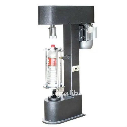 DK--50 Semi-automatic wine bottle metal aluminum capping tightening machine