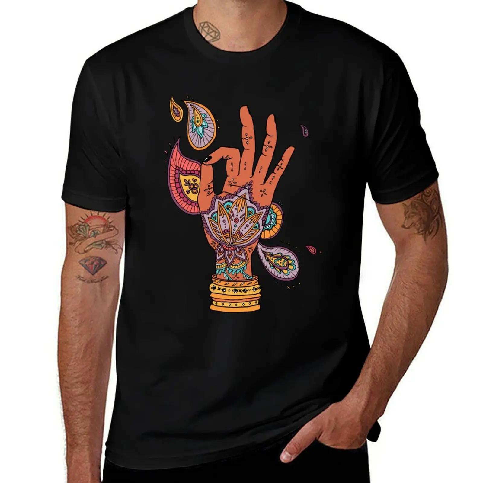 Gyan Mudra T-Shirt Work Style Casual T-Shirt