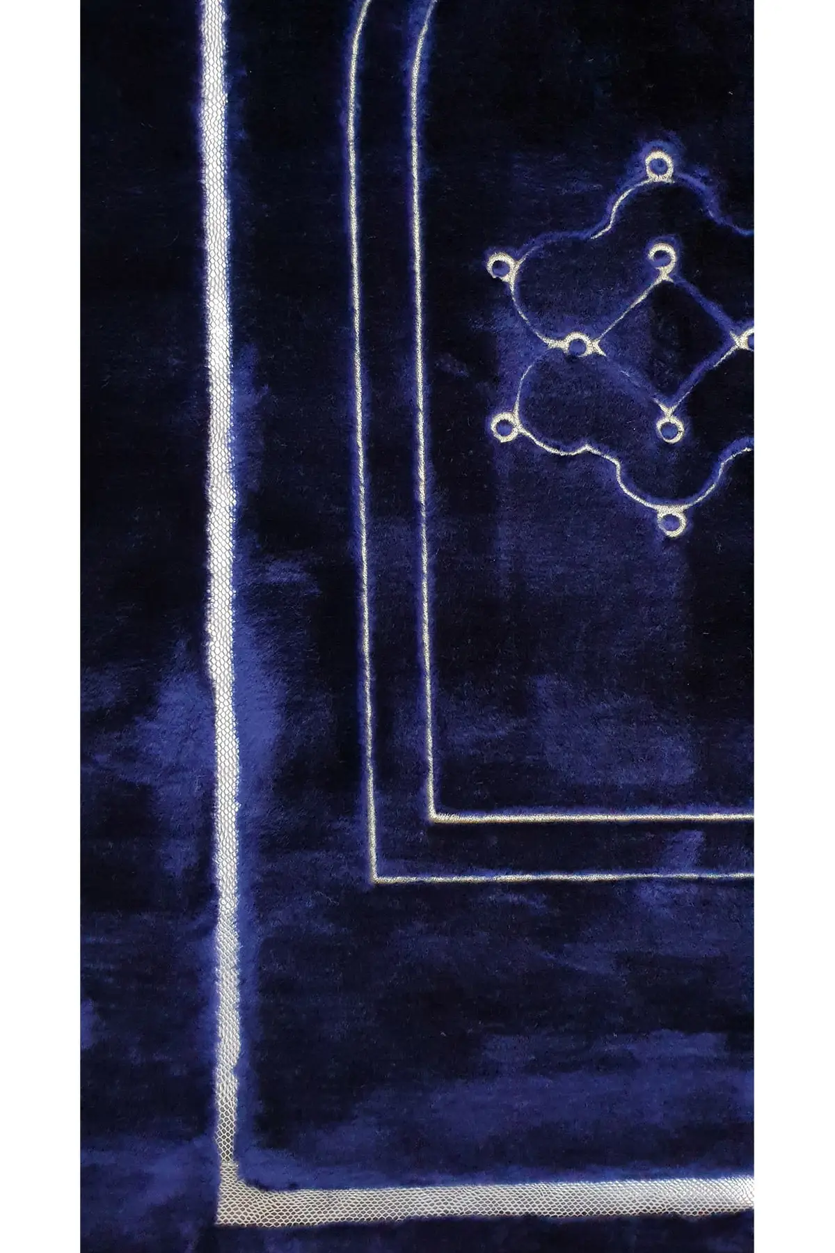 DOLBOVI Secdem plush carpet Rug Rug navy blue Meditation Rug