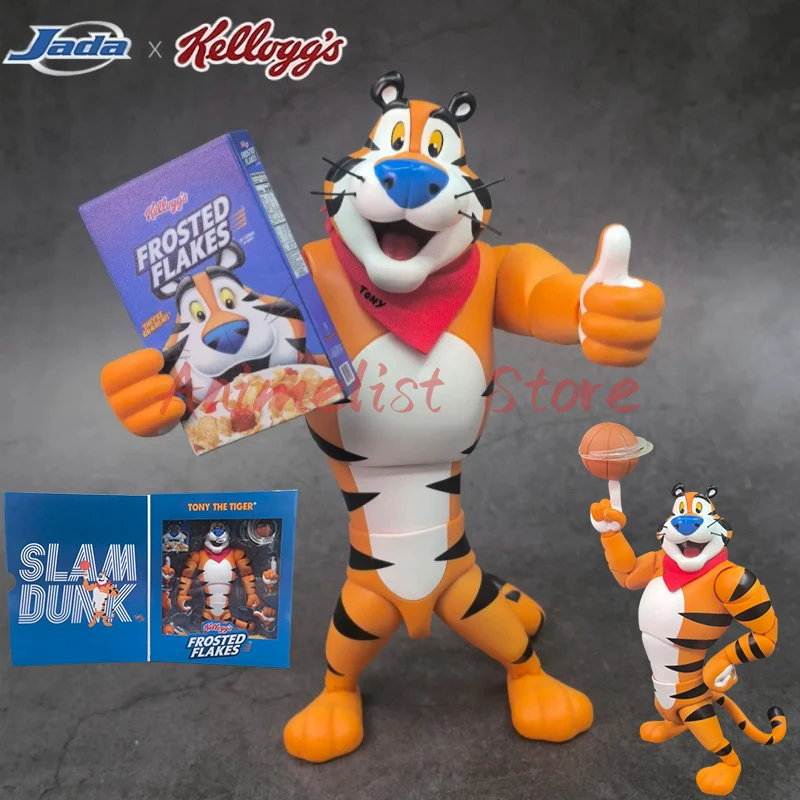

In Stock Jada Toys Kellogg'S Tony The Tiger Frosted Flankes Action Figure 2025 New Anime Toy Birthday Halloween Christmas Gift