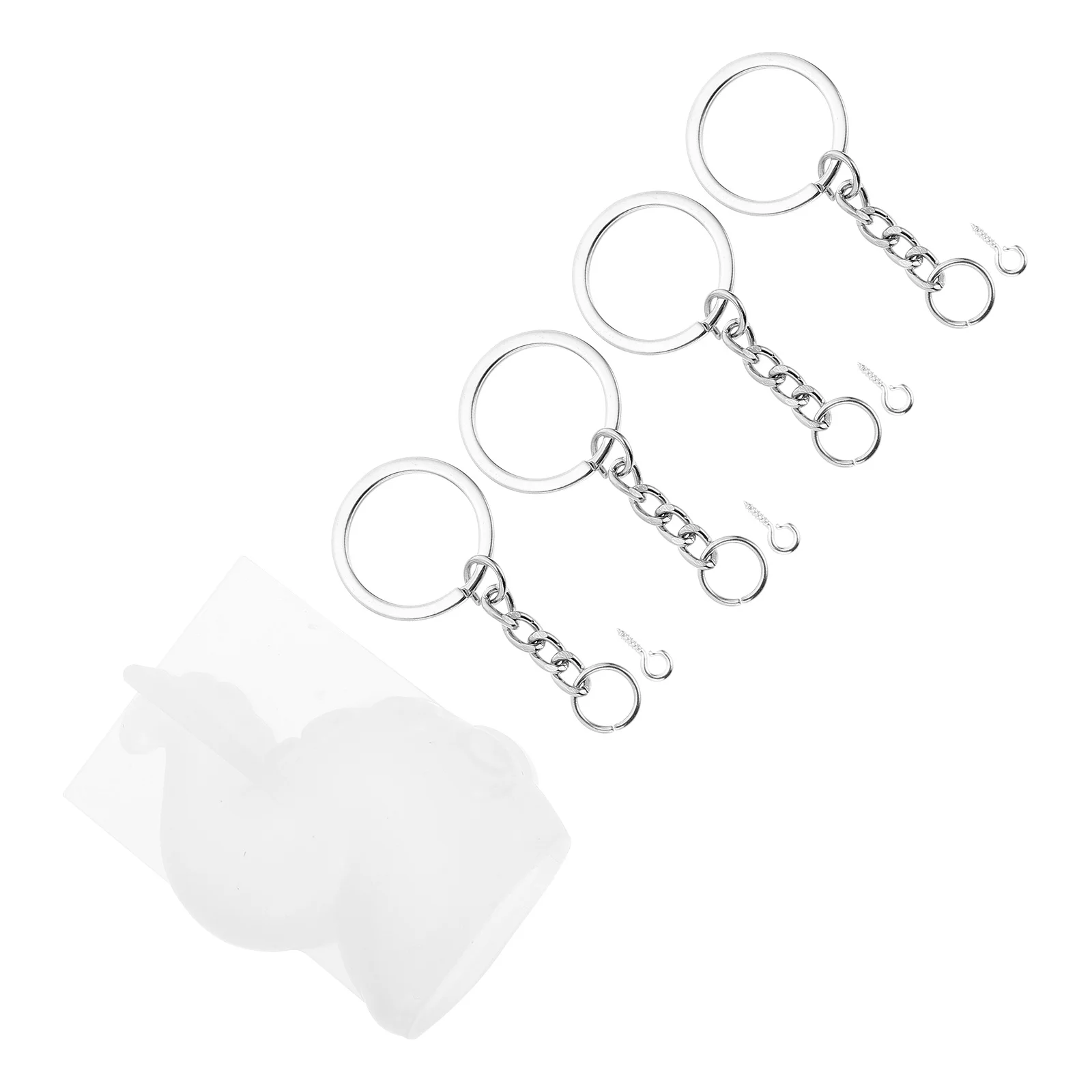 

1Set Octopus Silicone Mold DIY Keychain Ornament Making Mold Creative Crystal Epoxy Keychain Accessories Molds