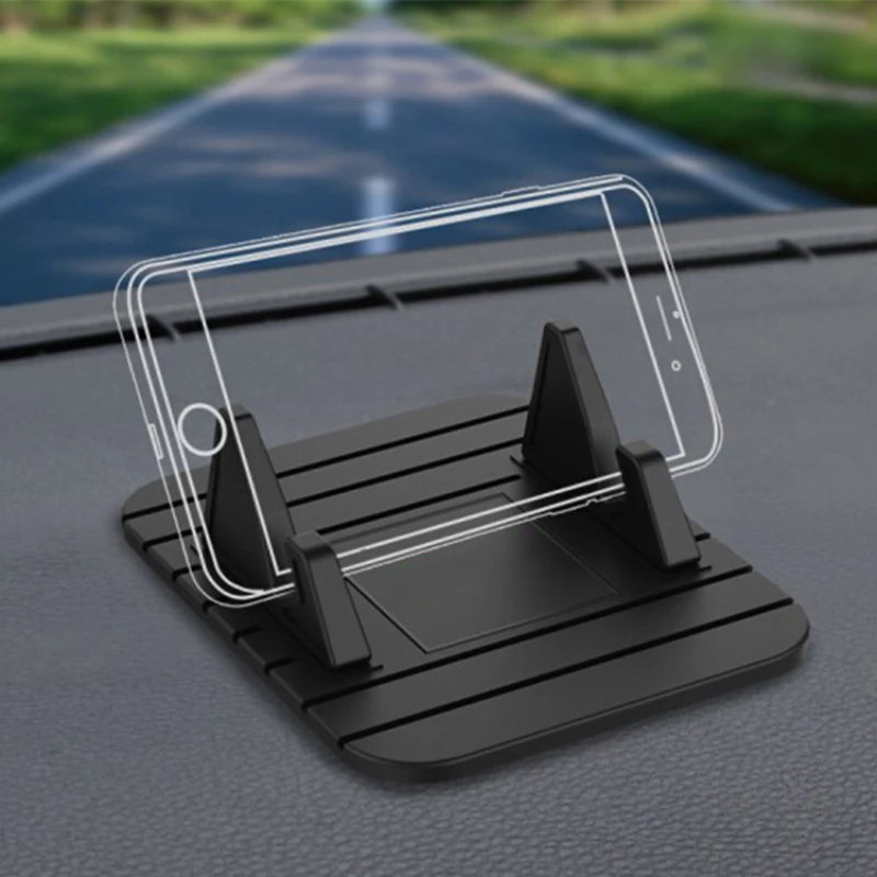 

Silicone Car Dashboard Anti-slip Mat Pad Mount Car Phone Holder Phone Stand GPS Bracket Universal Car Accessories Interior