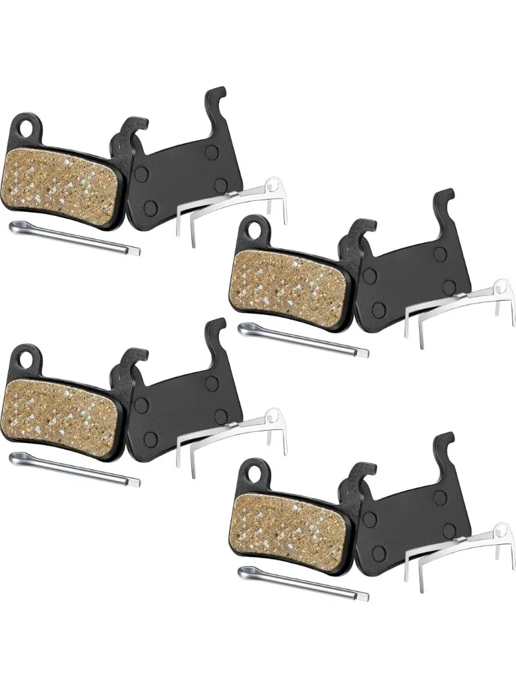 AliExpress NONE 4 Pairs Resin Brake Pads - Bicycle Disc Brake Pads Compatible with Deore XT XTR LX SLX Hone Alfine Saint